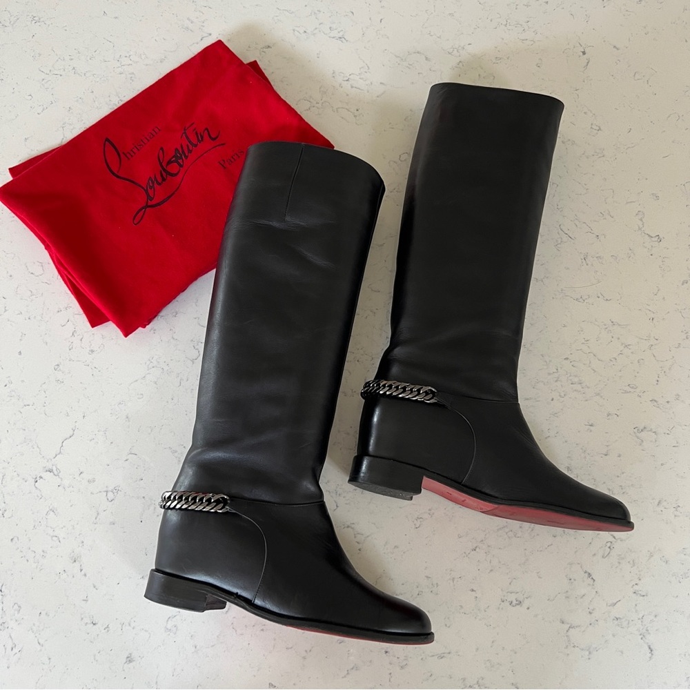 christian louboutin cowgirl boots